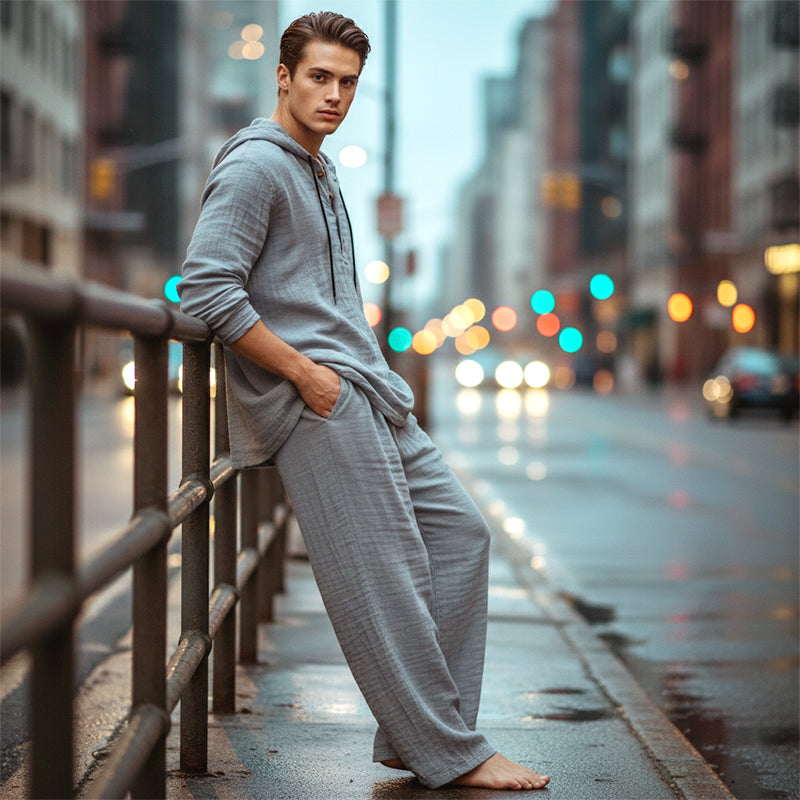 Men's Casual Hoodie & Pants Set