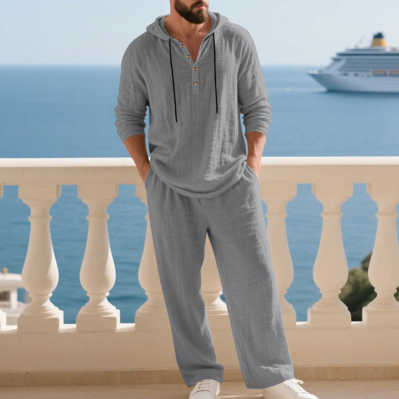 Men's Casual Hoodie & Pants Set