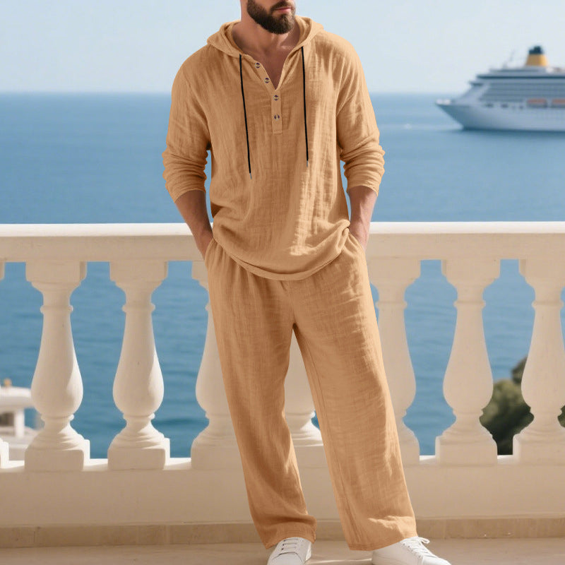 Men's Casual Hoodie & Pants Set