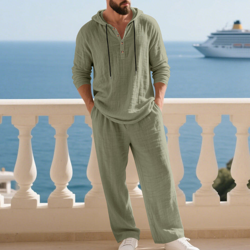 Men's Casual Hoodie & Pants Set