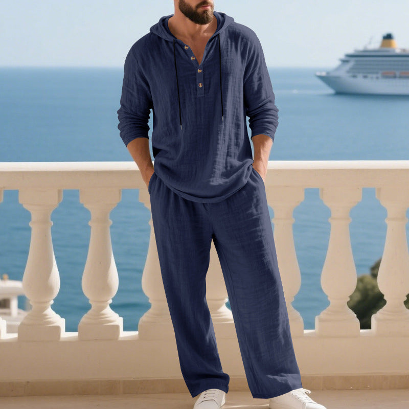 Men's Casual Hoodie & Pants Set